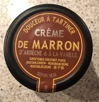 Mängden socker i Crème de marron