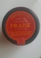 Mängden socker i Confiture cuite au chaudron fraise et menthe