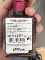 Mängden socker i Confiment a base de vinaigre a la pulpe de framboise