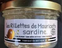 Mängden socker i Les rillettes de mauricette sardine