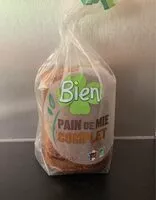 Mängden socker i Pain de mie complet