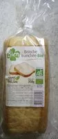 Mängden socker i Brioche tranchée Bio