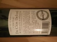 Socker och näringsämnen i Chateau du clos delord