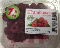 Mängden socker i Les Framboises d'Orléans
