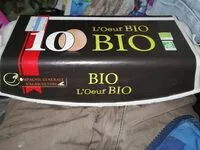 Mängden socker i 10 œufs bio