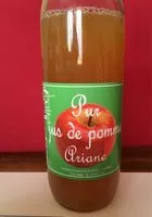 Mängden socker i Pur jus de pomme Ariane