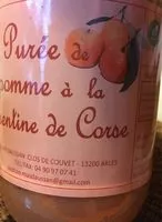 Mängden socker i Puree de pomme a la clementine de Corse