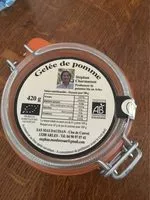 Mängden socker i Gelée de pomme