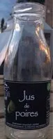 Mängden socker i Jus de poires