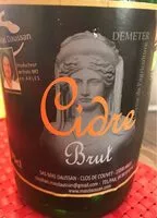 Mängden socker i Cidre brut