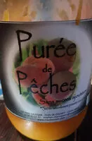 Mängden socker i Purée de pêches