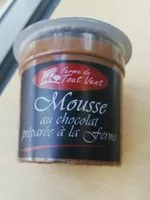 Mängden socker i Mousse au chocolat préparée à ma ferme