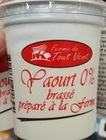 Mängden socker i Yaourt brassé à la ferme