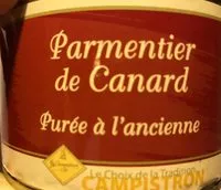 Mängden socker i Parmentier de canard