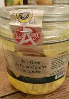 Mängden socker i Foie Gras de Canard entier des Landes