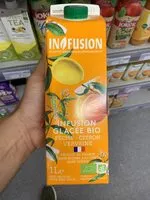 Mängden socker i Infusion Glacée Pêche Citron Verveine Bio 1L