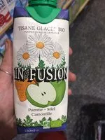 Mängden socker i Infusion glaçée bio