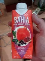 Mängden socker i Boisson Grenade Açai & Thé Vert