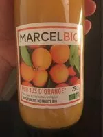 Mängden socker i Marcel bio- pur jus d'orange