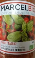 Mängden socker i Soupe froide bio tomate basilic