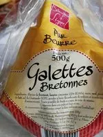 Mängden socker i Galettes bretonnes
