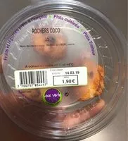 Mängden socker i Rochers coco