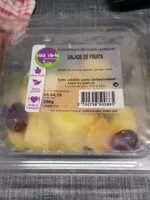 Mängden socker i Salade de fruits