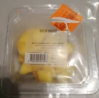 Mängden socker i Dés de mangue