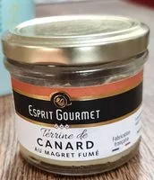 Mängden socker i Terrine de canard au magret fumé