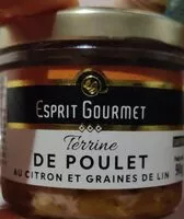 Mängden socker i Terrine de poulet au citron et graines de lin