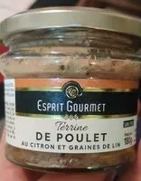 Mängden socker i Terrine de poulet