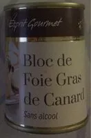 Mängden socker i Bloc de foie gras de canard
