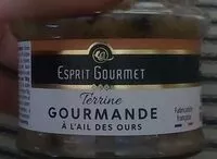 Mängden socker i Terrine gourmande à l'ail des ours