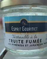 Mängden socker i Tartinable à la truite fumée des Pyrénées et Jurançon