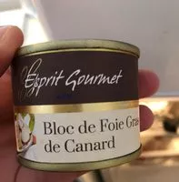Mängden socker i Bloc de foie gras