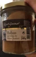 Mängden socker i Babas au sirop de rhum ambré
