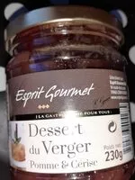 Mängden socker i Dessert du verger