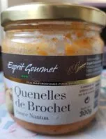 Mängden socker i Quenelles de brochet