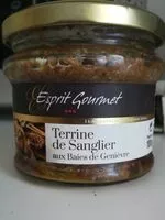 Mängden socker i Terine de sanglier aux baies de genievre