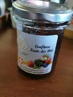 Mängden socker i Confiture fruits des bois