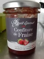 Mängden socker i Confiture de fraise