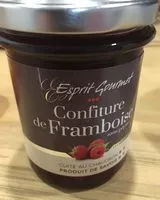 Mängden socker i Confiture de framboise
