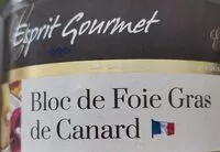 Mängden socker i Bloc de Foie Gras de Canard