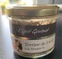 Mängden socker i Terine de dinde a la moutarde