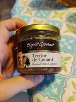 Mängden socker i Terrine de canard et ses petits légumes