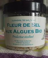 Mängden socker i Fleur de sel aux algues bio