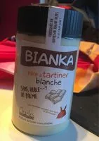 Mängden socker i Pâte à tartiner blanche Bianka