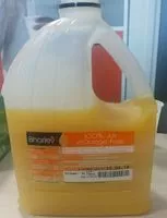 Mängden socker i 100% Jus d'Orange Frais