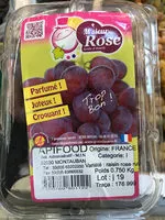 Mängden socker i Raisin rose ruby