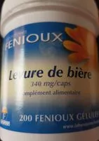 Mängden socker i Levure de biere